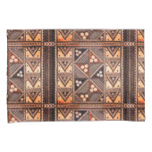 Housse D'oreillers Tissu hawaïen de Tapa de mariage (devant-Droit)