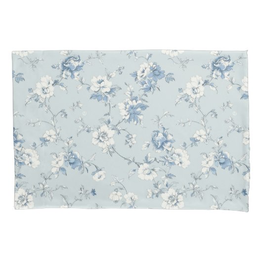 Housse D'oreillers Toile De Jouy Peonies (devant)