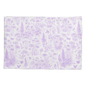 Housse D'oreillers Toile de lavande (Dos)