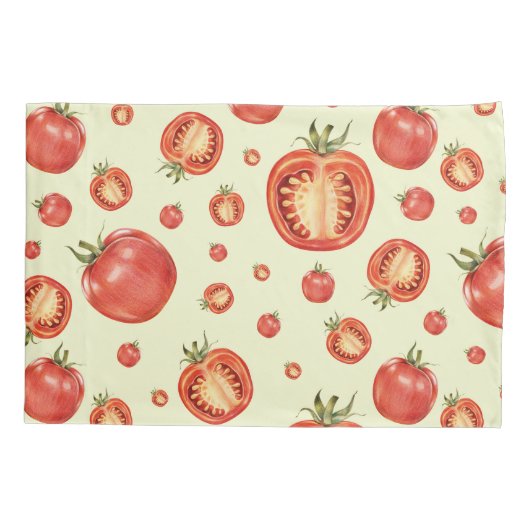 Housse D'oreillers Tomate (Dos-gauche)