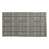 Housse D'oreillers Tons gris compacts modernes (Dos)