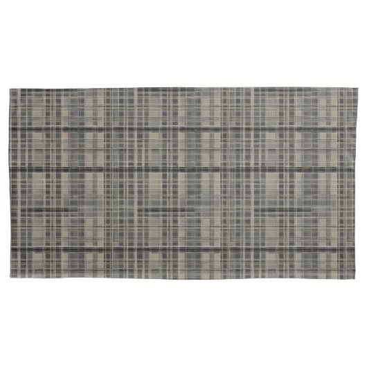 Housse D'oreillers Tons gris compacts modernes (devant)