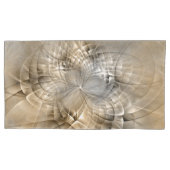 Housse D'oreillers Tons Terre Abstrait Art fractal moderne Texture (devant-gauche)