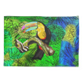 Housse D'oreillers Toucan (Dos)