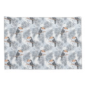Housse D'oreillers Toucan gris (Dos-Droit)