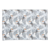 Housse D'oreillers Toucan gris (devant-Droit)