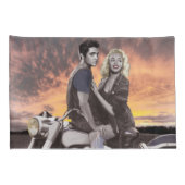 Housse D'oreillers Tour 2 de coucher du soleil (Dos-Droit)