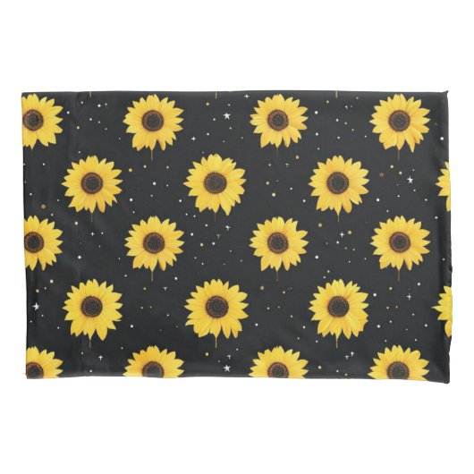 Housse D'oreillers Tournesol (devant-gauche)