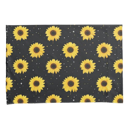 Housse D'oreillers Tournesol (devant-Droit)