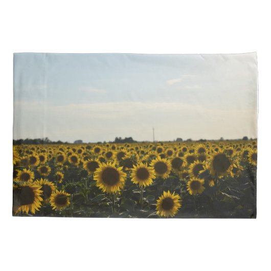 Housse D'oreillers Tournesols (Dos)