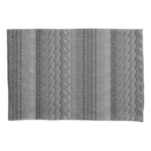 Housse D'oreillers Traces de pneus sur Beach Grey