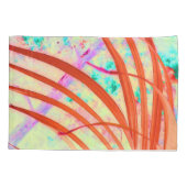 Housse D'oreillers Traces rouge (Dos-gauche)