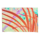 Housse D'oreillers Traces rouge (devant-gauche)