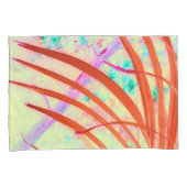 Housse D'oreillers Traces rouge (devant-Droit)