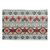 Housse D'oreillers Traditional Folk Embroidery Stripe Pattern (Dos)