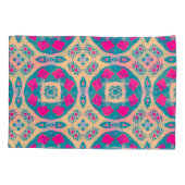 Housse D'oreillers Traditionnel, patchwork péruvien, motif de tuiles (Dos)