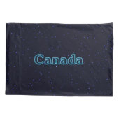 Housse D'oreillers traîneau à chiens - Canada (Dos)