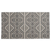 Housse D'oreillers Trellis Moderne Carrés et diamants (devant-Droit)