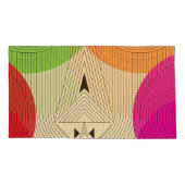 Housse D'oreillers triangle antique (Dos)
