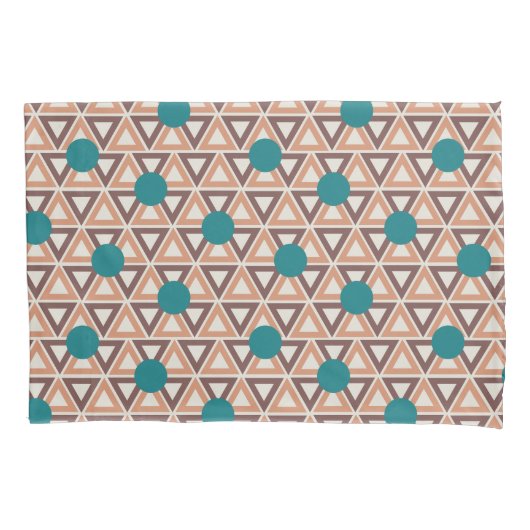 Housse D'oreillers Triangle de surface composée (devant)