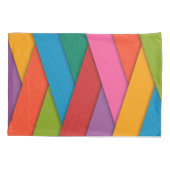Housse D'oreillers Triangles colorés Coque coussin (Dos)