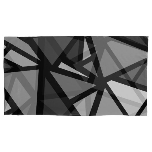 Housse D'oreillers Triangles colorés motif 6 (devant)