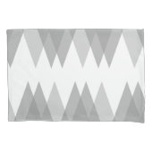 Housse D'oreillers Triangles gris (devant)