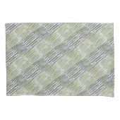 Housse D'oreillers Tribal Green Stripes Abstract Pattern  (devant-gauche)