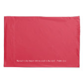 Housse D'oreillers TRINIDAD TOBAGO Bible chrétienne Verse (Dos)