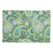 Housse D'oreillers Trippy Hippy Retro Paisley (Dos)