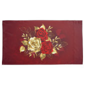 Housse D'oreillers Trois Roses de bijoux (devant-Droit)