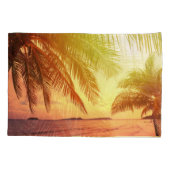 Housse D'oreillers Tropical Beach Paradise : Paysage serein. (Dos)