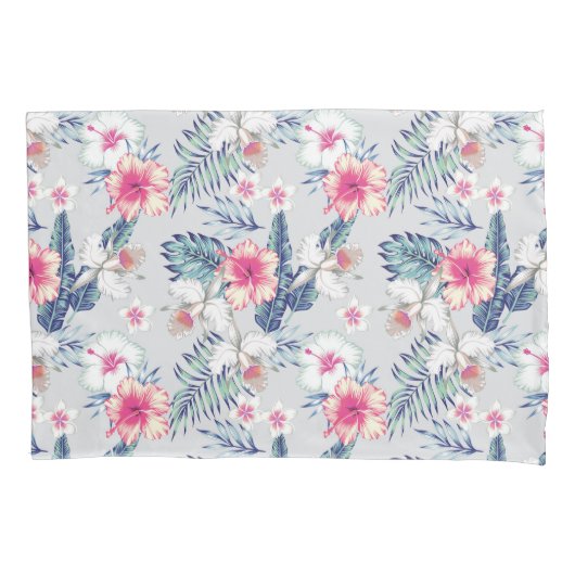 Housse D'oreillers Tropical Orchid Floral (devant)