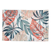 Housse D'oreillers Tropical Plante Feuille mode Imprimer (Dos)
