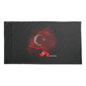 Housse D'oreillers Turkey flag (Dos)