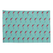 Housse D'oreillers Turquoise Blue Golf Thème (Dos-Droit)
