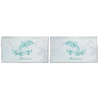 Turquoise Dolphin Personnalisé Coussin Coque