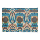 Housse D'oreillers Turquoise Gold Sun Southwestern Art (Dos)