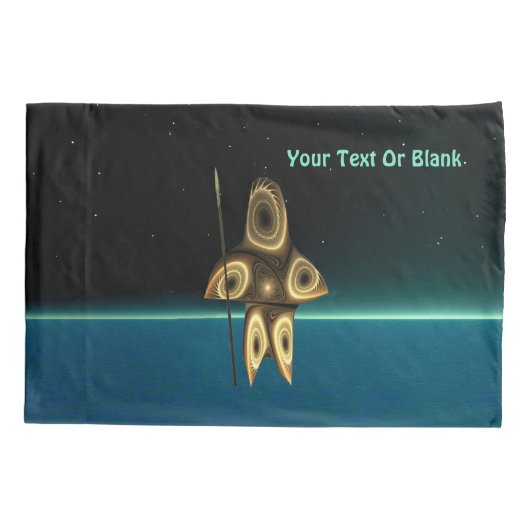 Housse D'oreillers Tuvaaq - Chasseur inuit fragile (Dos)