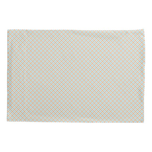 Housse D'oreillers Two rectangular placemats with a subtle diagonal  (Dos)