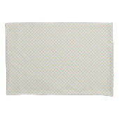 Housse D'oreillers Two rectangular placemats with a subtle diagonal  (devant)