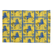 Housse D'oreillers Ukraine Art populaire slave traditionnel (Dos-gauche)