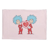 Housse D'oreillers Une Chose Deux Je T'Aime (Dos)