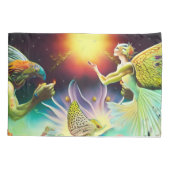 Housse D'oreillers Une époque de peinture à l'huile repensée (Dos)