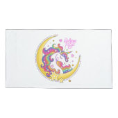 Housse D'oreillers Unicorn Magic Pillowcases (Dos-gauche)