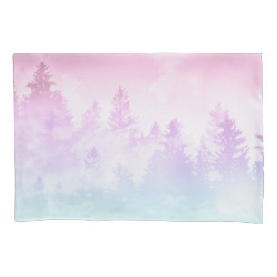 Housse D'oreillers Unicorn Pastel Forest Dream #1 #décoration #art