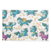 Housse D'oreillers Unicorne (Dos-gauche)