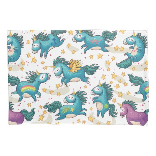 Housse D'oreillers Unicorne (devant-gauche)