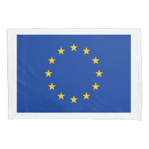 Housse D'oreillers Union européenne Manche-oreiller du drapeau de l'