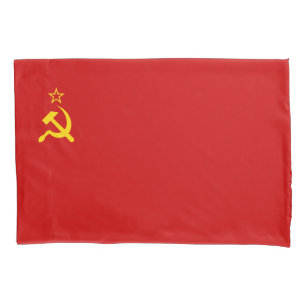 Housse D'oreillers Union soviétique (URSS) (marteau communiste et fau